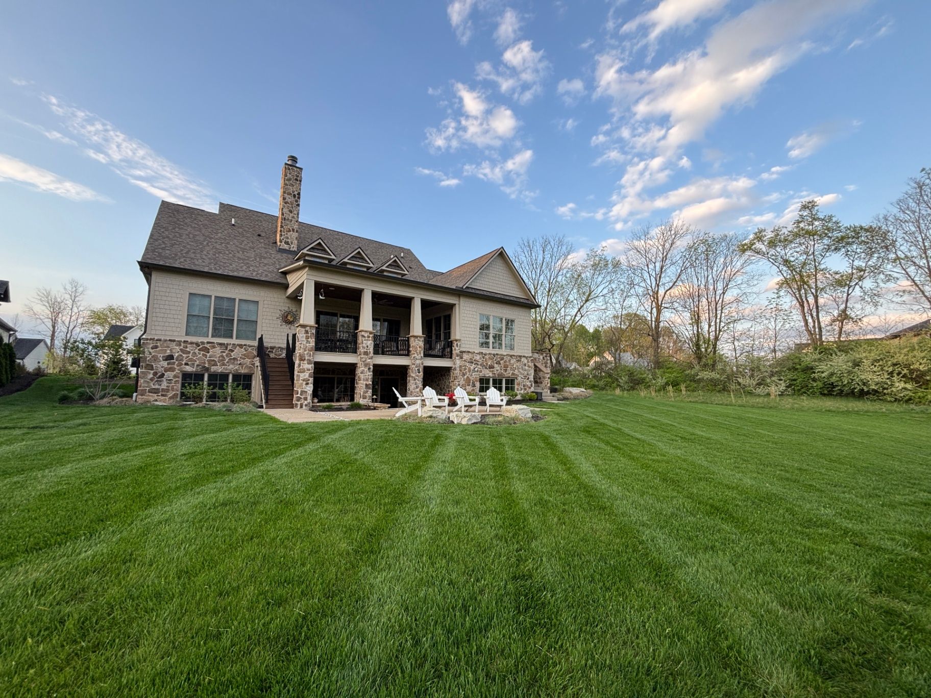 Full property maintenance by Palmer Lawn and Landscape